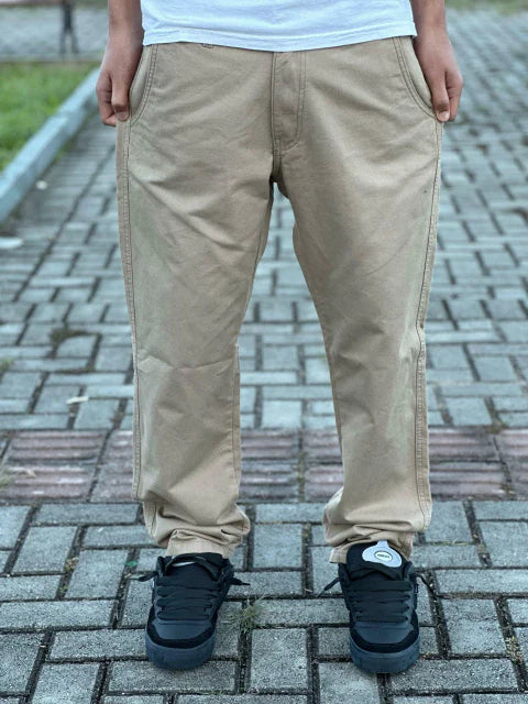 Calça de Sarja Chino Federal Bege