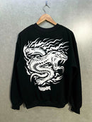 Moletom Careca Trip Side Trinity Fang Preto