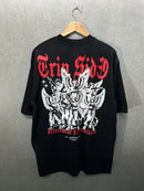 Camiseta Oversized Trip Side Celestial Thugz Preta