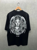 Camiseta Oversized Trip Side Saint Thug Preta