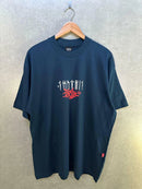 Camiseta Chronic/Thaid "Corpo Fechado Mente Aberta"- Azul