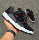 Tênis dc construct imp black red