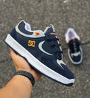 Tênis dc kalynx zero imp dc navy orange
