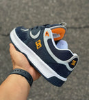 Tênis dc kalynx zero imp dc navy orange