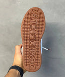 Tênis dc shoe kalynx zero imp white grey red