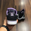 Tênis dc shoes anvil tx la black black lilac