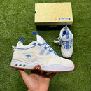 Tênis dc shoes kalis og x butter white/blue