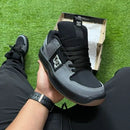 Tênis dc shoes lynx zero black/grey/natural