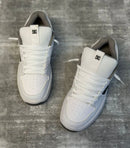 Tênis dc shoes lynx zero white/white/grey