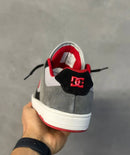 Tênis dc shoes manteca 4 black/grey/red