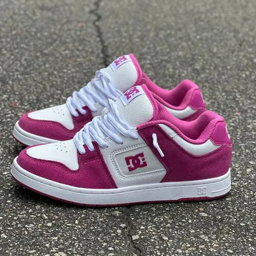 Tênis dc shoes manteca 4 pink white