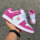 Tênis dc shoes manteca 4 pink white