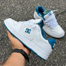 Tênis dc shoes manteca 4 white blue