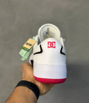 Tênis dc shoes metric white/black/black