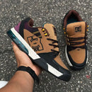 Tênis dc shoes versatile le black/brown/brown
