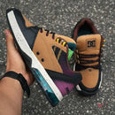 Tênis dc shoes versatile le black/brown/brown