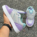 Tênis freeday nostal lilas/cinza