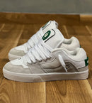 Tênis freeday rush branco/verde/refletivo