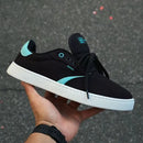 Tênis Hocks Trip Lona Preto Menta