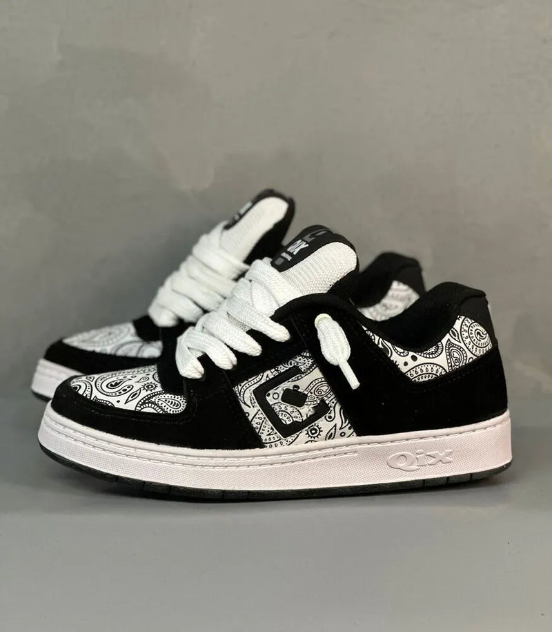 Tênis qix 90s OG branco/preto 0021