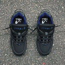 Tênis tesla coil black blue