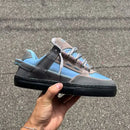 Tênis tesla coil grey blue UV gancho cadarço purple ( efeito por tempo limitado )