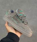 Tênis tesla coil white purple mesclado