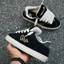 Tênis tesla hertz black gold