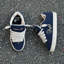 Tênis tesla Hertz navy gold