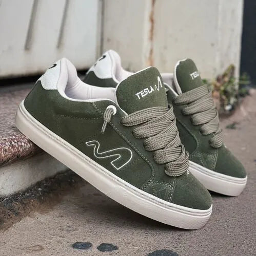 Tênis tesla Hertz olive
