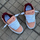 Tênis tesla Hertz salmon