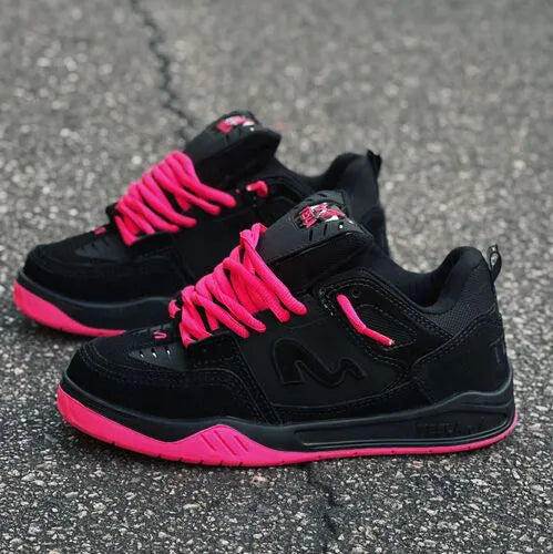 Tênis tesla nine black pink