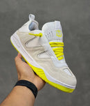 Tênis tesla SHINE white neon