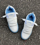 Tênis lokal big branco azul hydra