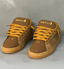 Tênis tesla Hertz camel