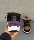 Tênis tesla nine camel